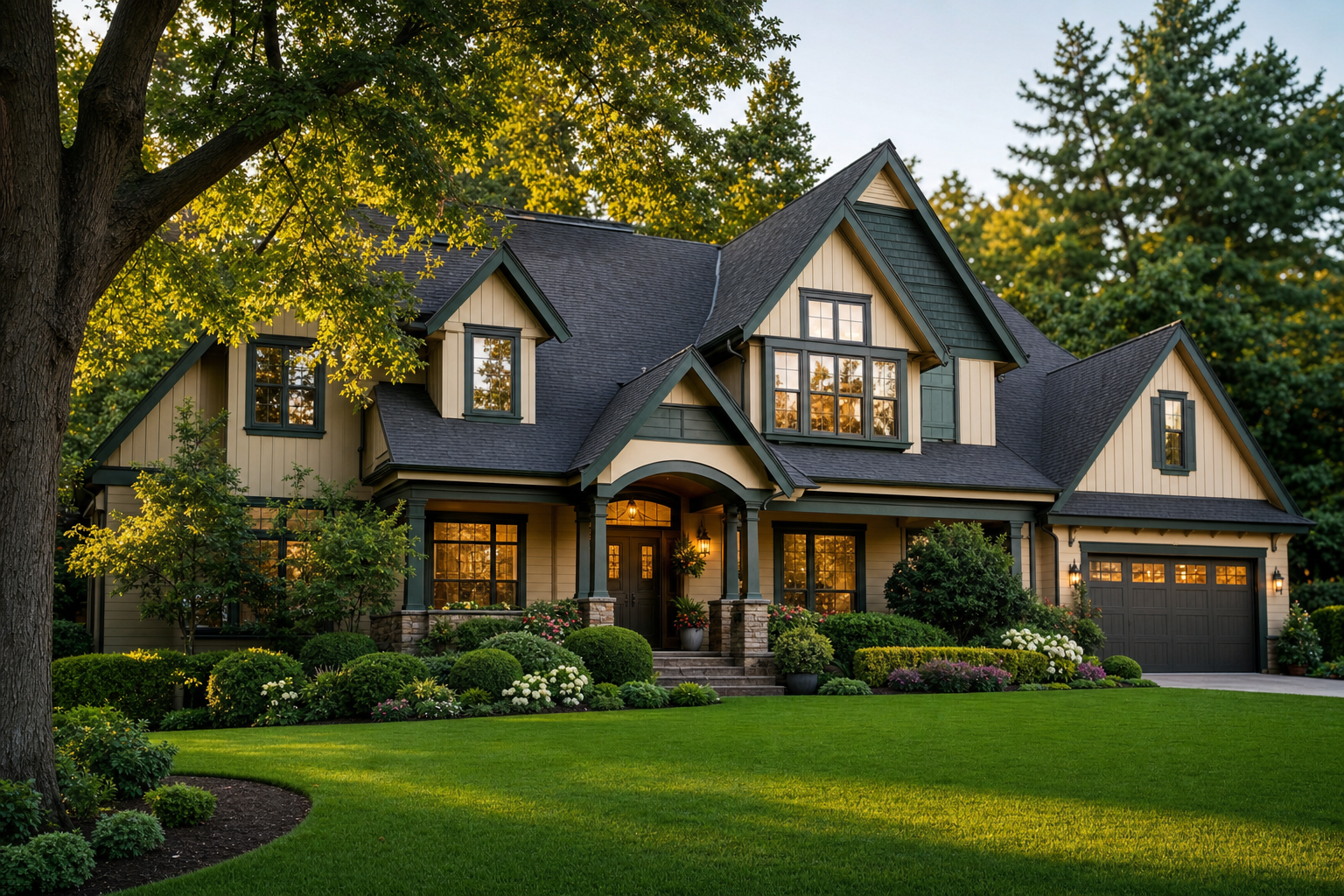 Luxury home representing Greenhouse Visions home care